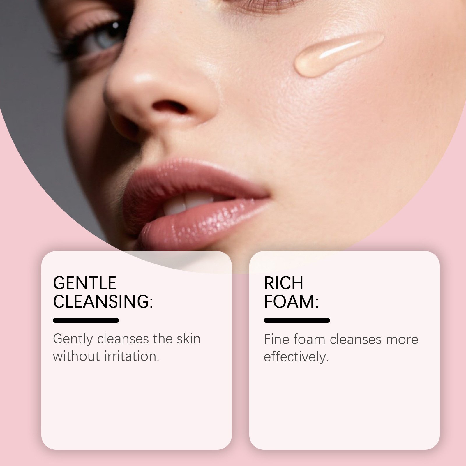 Watermelon Foam Facial Cleanser โ Acne & Skin Hydrating Face Wash (100ml) - Image 2